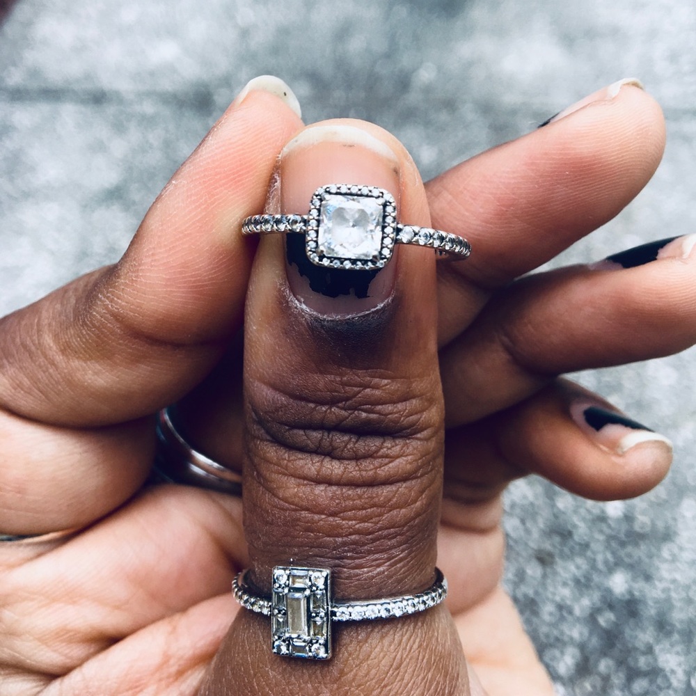 Pandora Timeless Elegance ring, size 9. - Picture 2 of 3